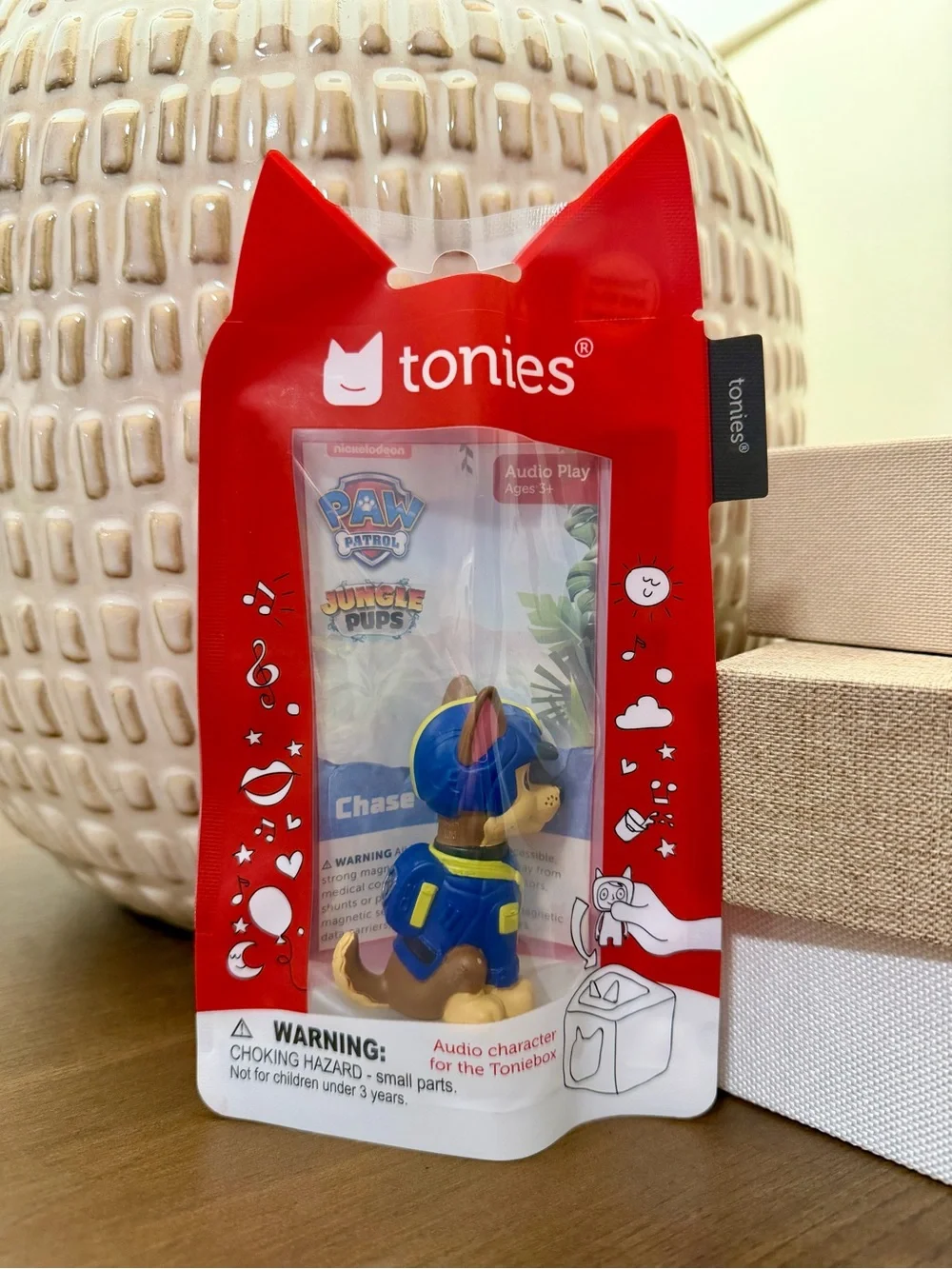 Tonies Paw Patrol Jungle Pups Chase Audio Figure - Red Packaging